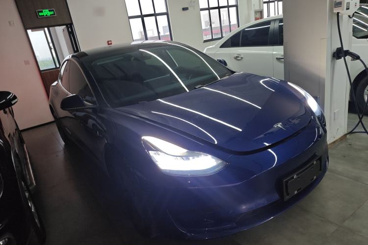 Used Tesla Model 3 2020 Standard Range Rear-Wheel Drive Upgraded Version Front Right 45 Deg