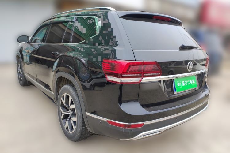 Used Volkswagen Teramont 2017 380TSI Four-Wheel Drive Luxury Edition Rear Left 45 Deg