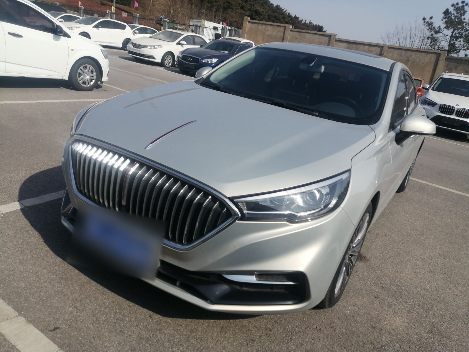 تحت مقدمة السيارة