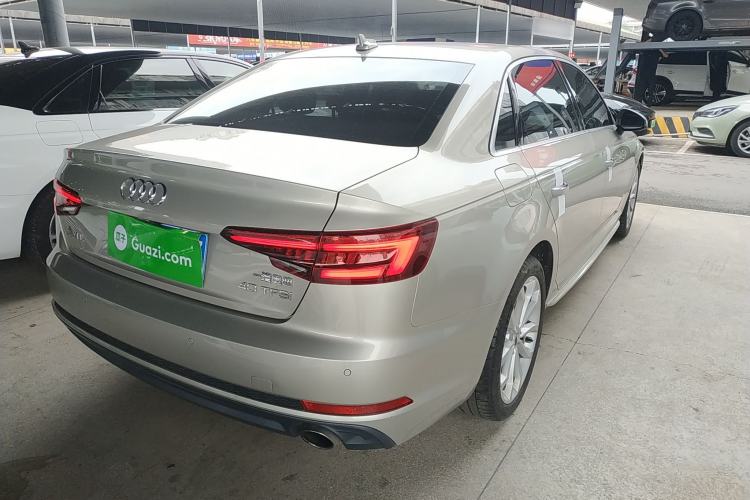 Used Audi A4L 2018 30th Anniversary Edition 40 TFSI Fashion Model Rear Right 45 Deg