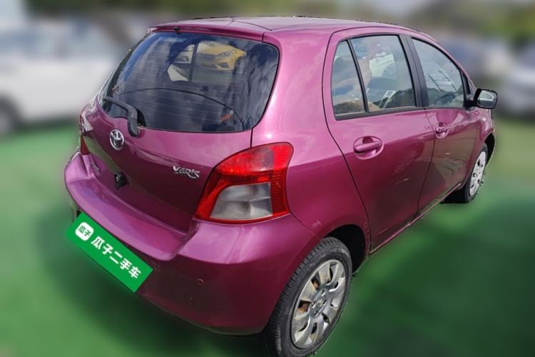 Used Toyota Yaris 2011 1.6E Automatic Charm Edition Rear Right 45 Deg