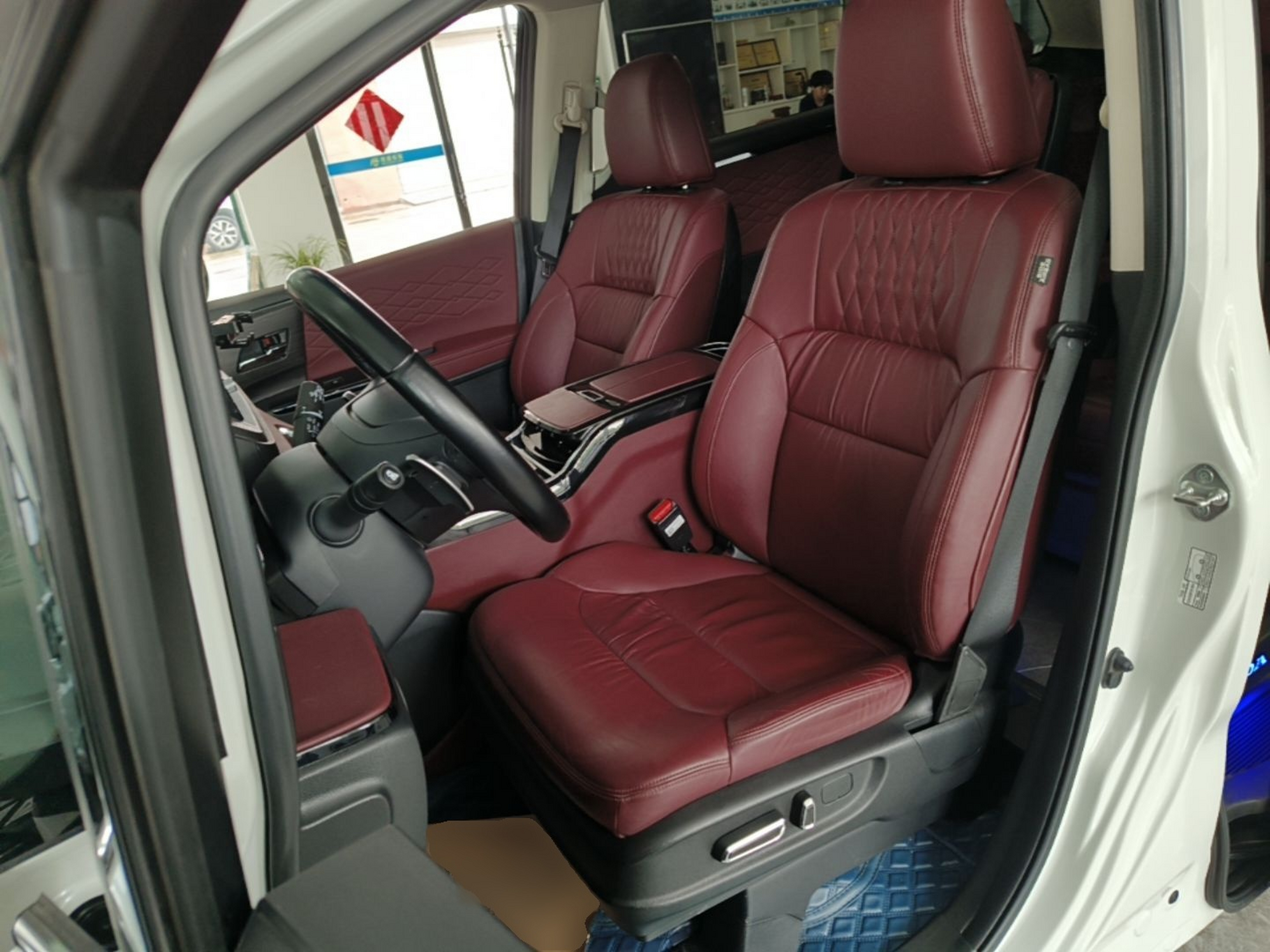 Avant de la voiture