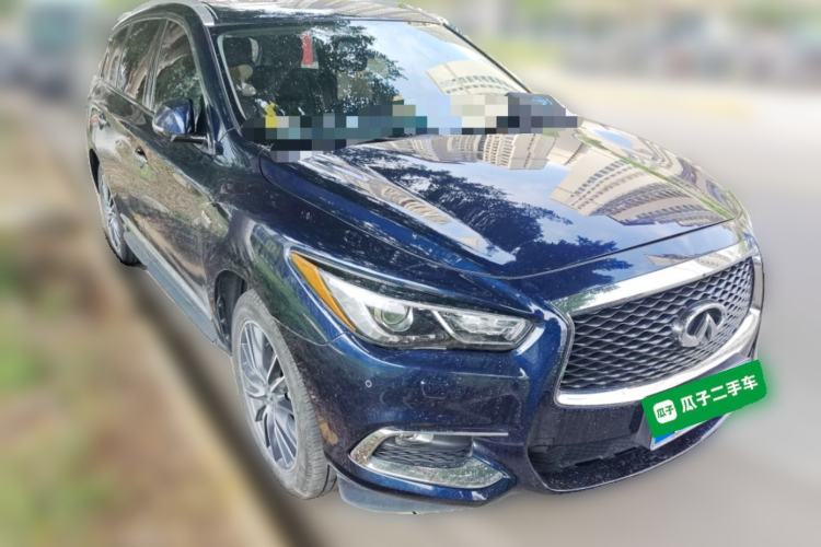 Used Infiniti QX60 2018 2.5 S/C Hybrid Two-Wheel-Drive Excellence Edition China VI Standard Front Right 45 Deg