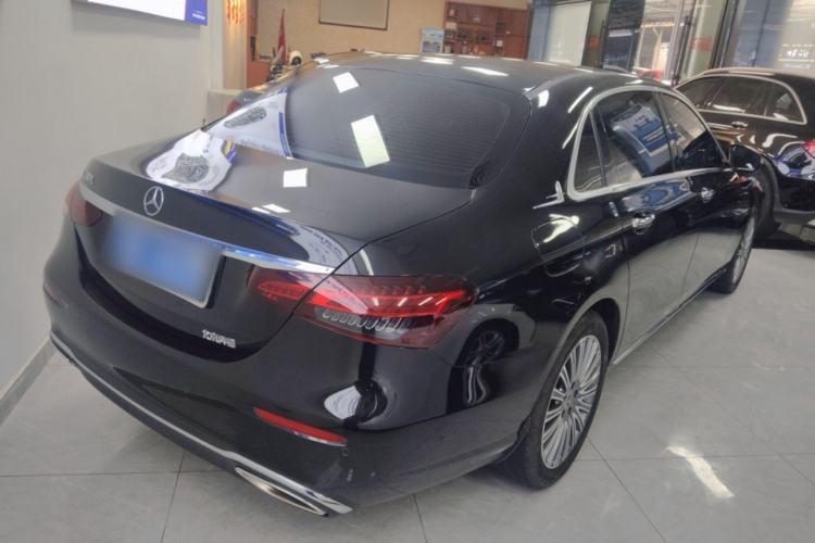 Used Mercedes-Benz E-Class 2021 E 300 L Stylish Model Rear Right 45 Deg