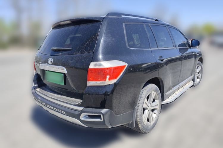 Used Toyota Highlander 2012 2.7L Two-Wheel Drive 7-Seater Luxury Edition Rear Right 45 Deg