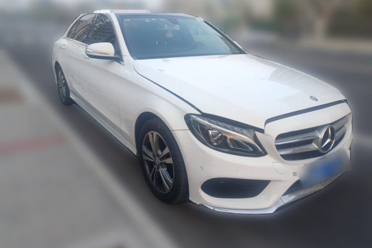 Used Mercedes-Benz C-Class 2017 C 200 L Sport Edition Front Right 45 Deg