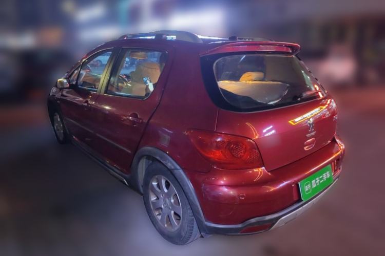 Used Peugeot 307 2012 1.6L Manual CROSS Rear Left 45 Deg