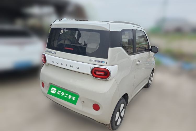 Used Wuling Hongguang MINIEV 2024 3rd Generation 215km Advanced Version Rear Right 45 Deg