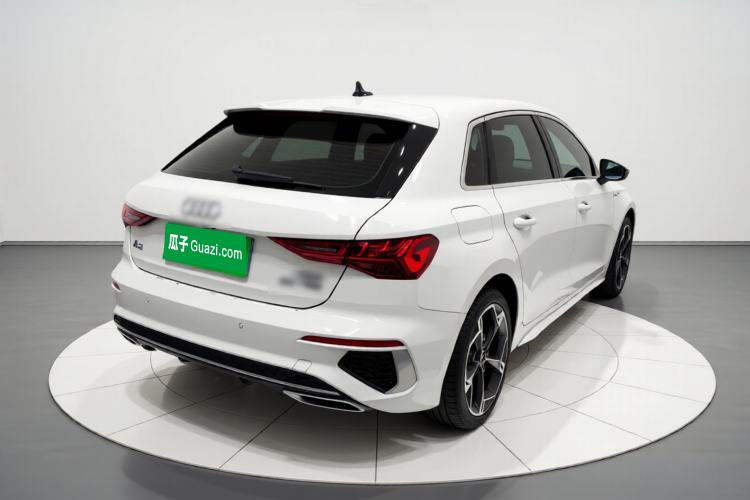 Used Audi A3 2024 Sportback 35 TFSI Luxury Sports Model Rear Right 45 Deg