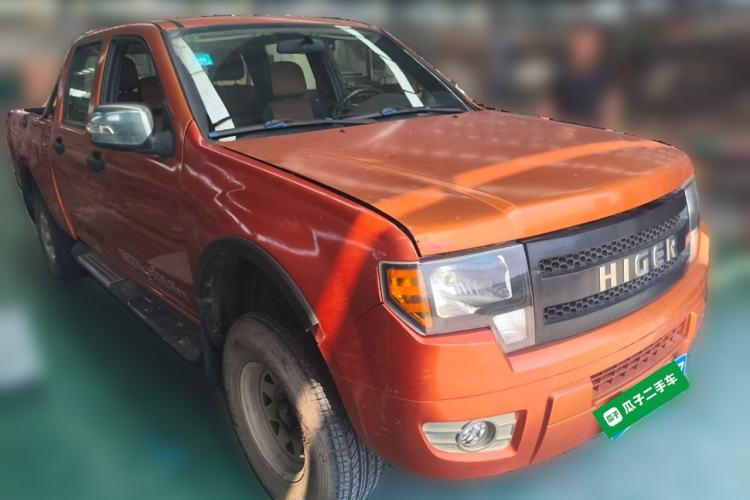 Used Higer Longwei 2015 2.8T Diesel Manual Two-Wheel Drive Big Double Classic Edition JE493
