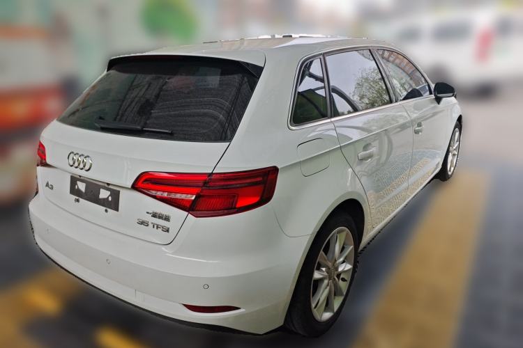 Used Audi A3 2018 30th Anniversary Edition Sportback 35 TFSI Ambition Model Rear Right 45 Deg