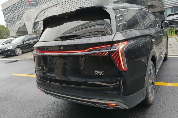 Used Hongqi HS7 PHEV 2024 2.0T PHEV Four-Wheel Drive Flagship Edition 6 Seats Rear