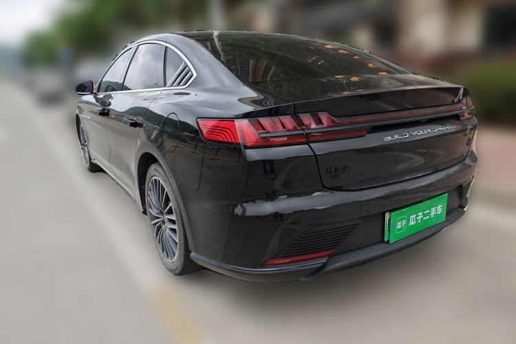 Used BYD Han 2020 EV Long-Range Luxury Model Rear Left 45 Deg