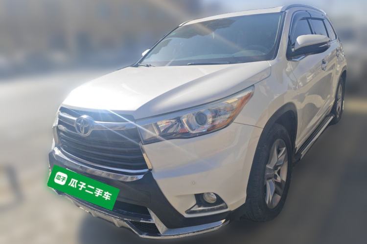 Used Toyota Highlander 2017 2.0T Four-Wheel Drive Luxury Edition 7 Seats