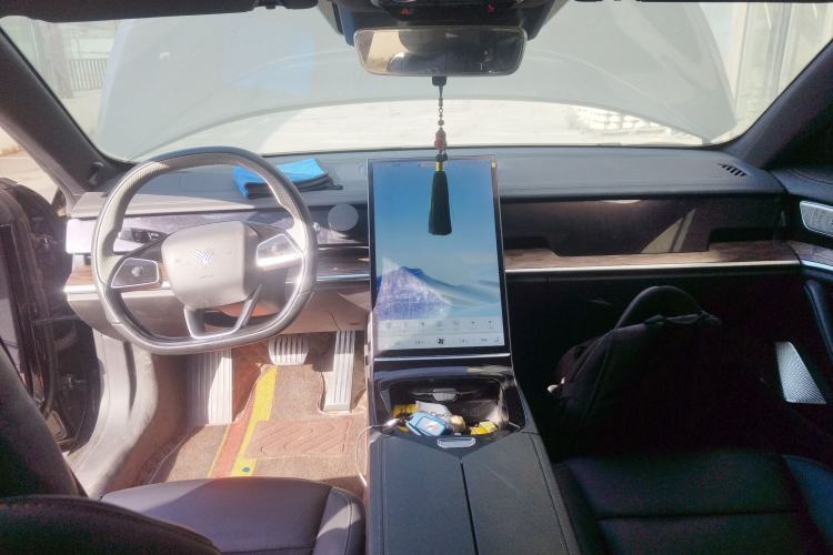 Used NETA S 2023 All-Electric 520 km Range Rear-Drive Version Center Console