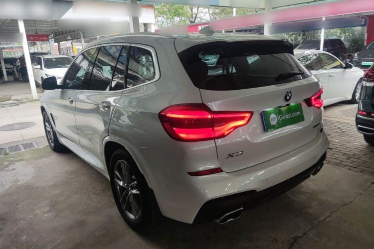 Used BMW X3 2020 xDrive25i M Sport Package Rear Left 45 Deg