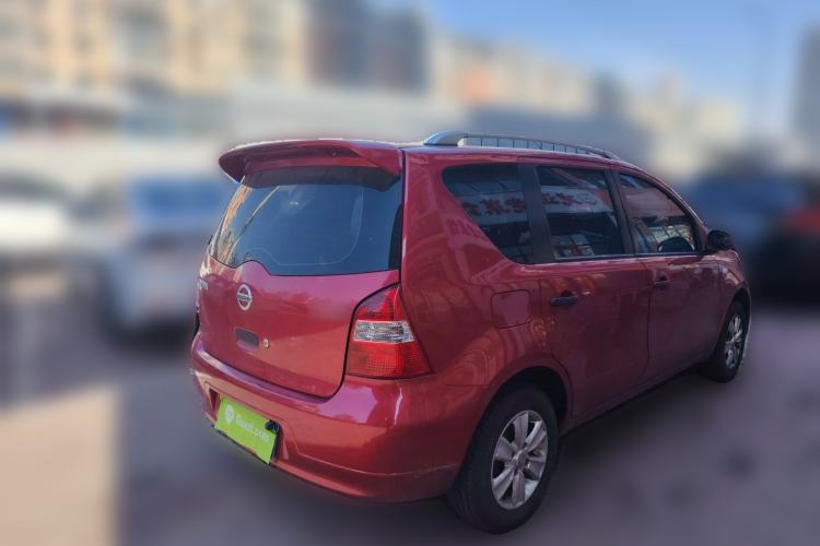 Used Nissan Livina 2010 Jingyue Edition 1.6L Automatic All-in-One Model Rear Right 45 Deg