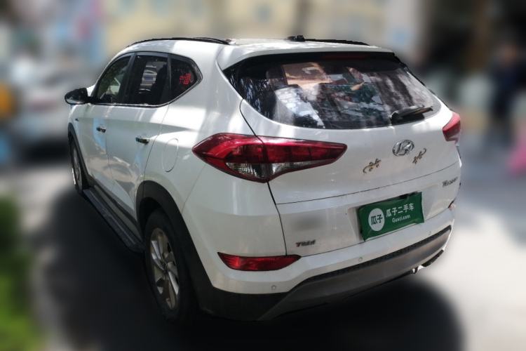 Used Hyundai Tucson 2018 1.6T Dual-Clutch Two-Wheel Drive 15th Anniversary Special Edition Rear Left 45 Deg