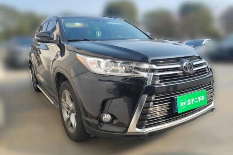 Used Toyota Highlander 2018 2.0T Two-Wheel Drive Prestige Version 7 Seats China V Emission Standard