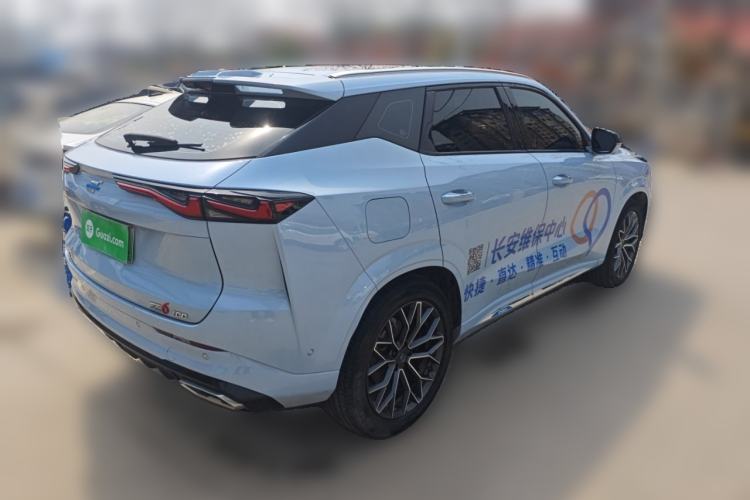 Used CHANGAN OSHAN Z6 New Energy 2022 Facelift Blue Whale iDD 150KM Flagship PLUS Smart Parking Edition Rear Right 45 Deg