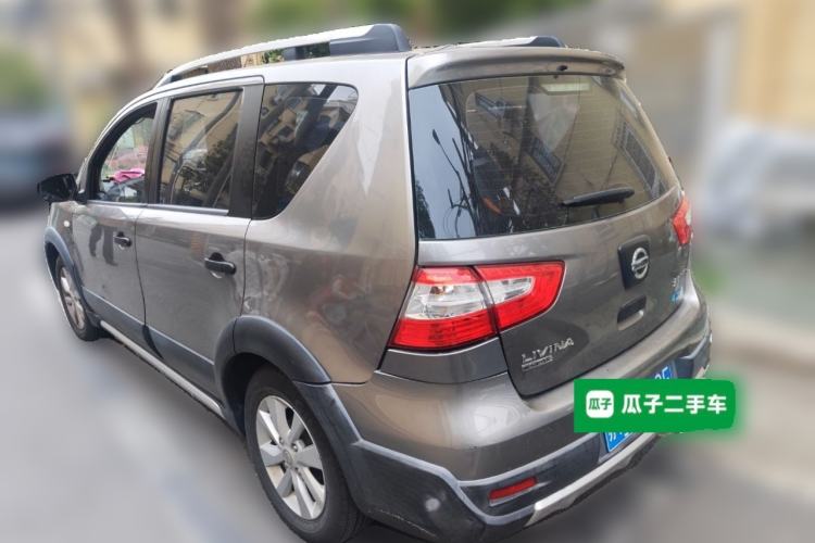 Used Nissan Livina 2013 Jinrui 1.6XL CVT Comfort Edition Rear Left 45 Deg
