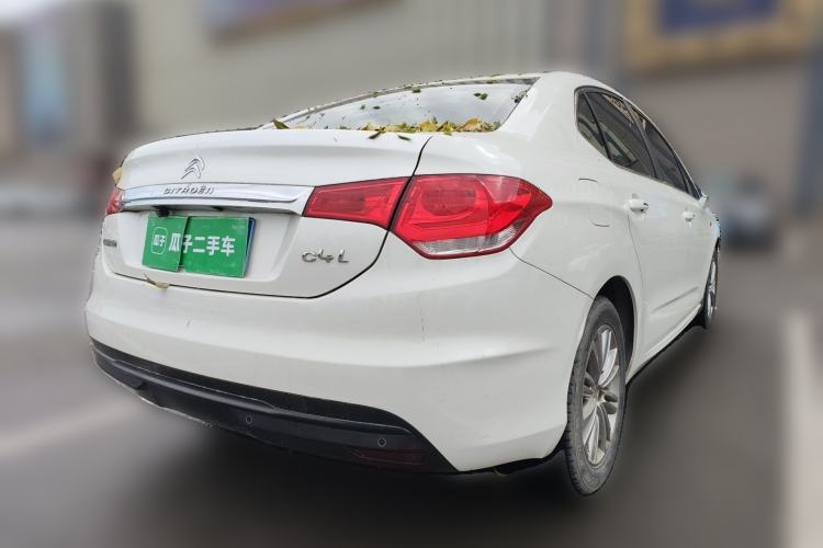 Used Citroen C4L 2013 1.8L Automatic Jingzhi Edition Rear Right 45 Deg