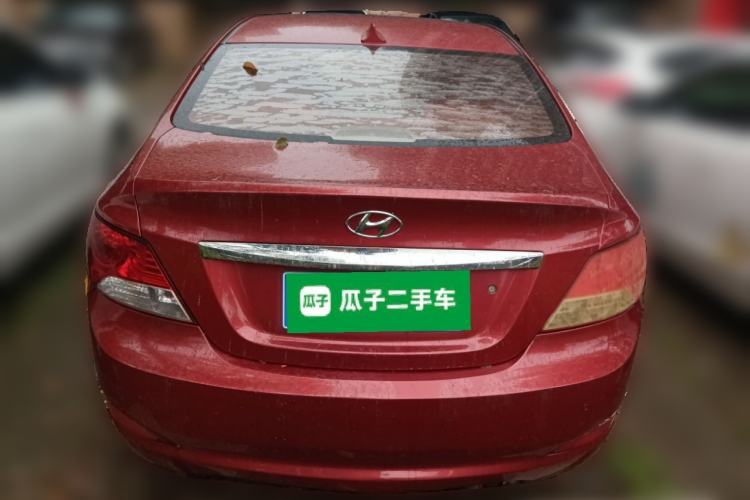 Used Hyundai Verna (older generation) 2010 Sedan 1.4L Automatic Comfort Model GS Rear