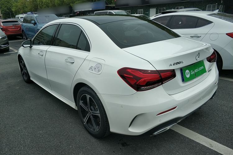 Used Mercedes-Benz A-Class 2022 Revised Version A 200 L Sport Sedan Fashionable Style Rear Left 45 Deg