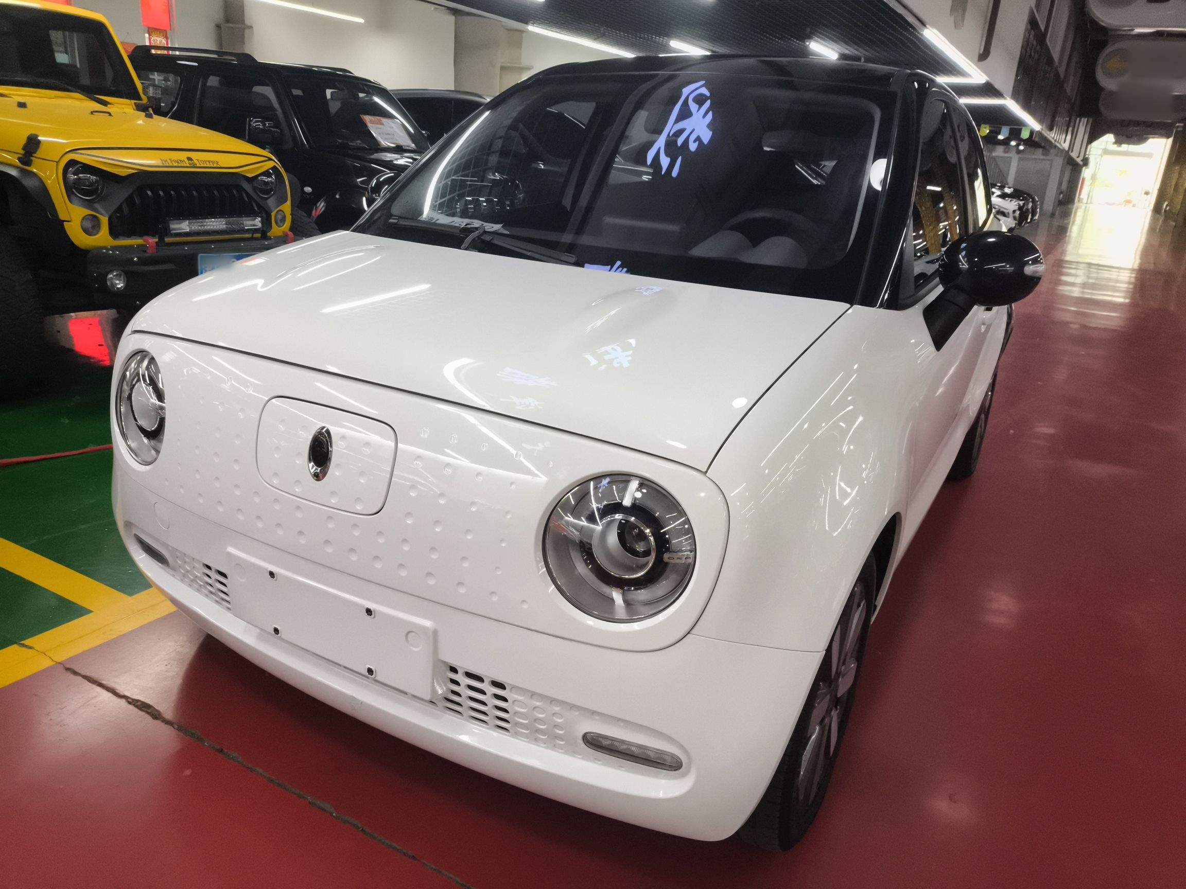 Parte inferior delantera