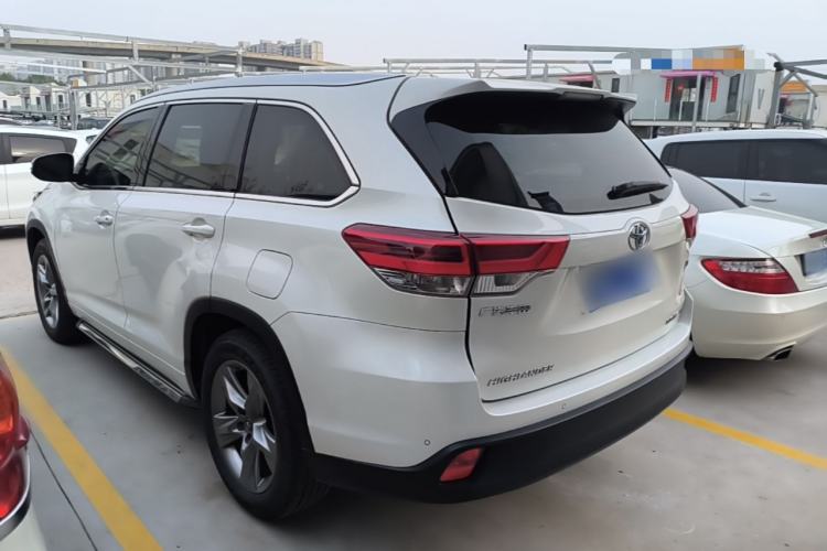 Used Toyota Highlander 2018 2.0T Four-Wheel Drive Luxury Version 7 Seats China VI Standard Rear Left 45 Deg