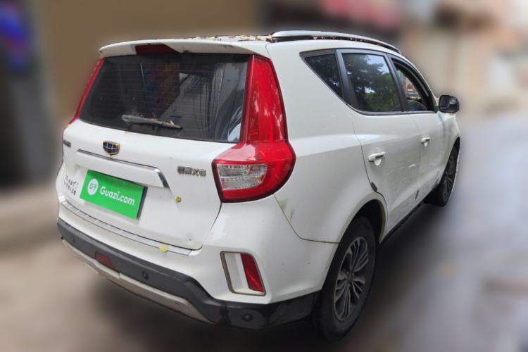Used Geely Auto Vision X6 2016 1.8L Manual Luxury Model Rear Right 45 Deg