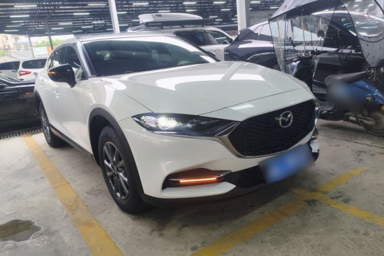 Used Mazda CX-4 2020 2.0L Automatic Two-Wheel Drive Blue Sky Dynamic Edition Front Right 45 Deg