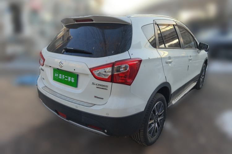 Used Suzuki S-Cross 2015 1.4T Automatic 4x4 Prestige Model Rear Right 45 Deg