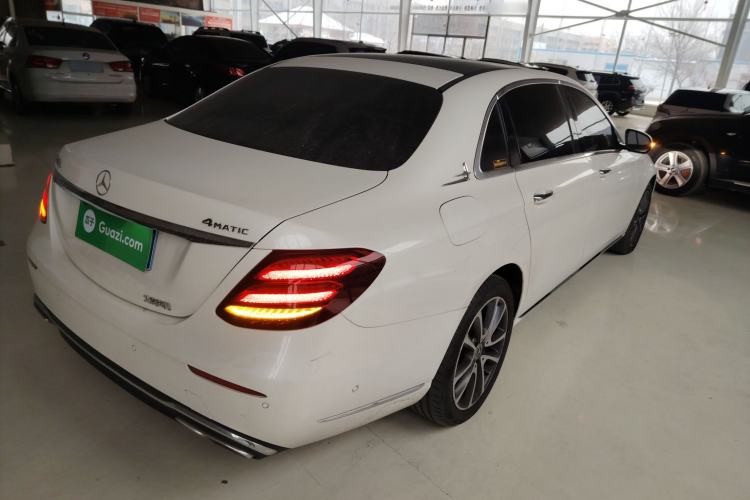 Used Mercedes-Benz E-Class 2017 E 200 L 4MATIC Rear Right 45 Deg