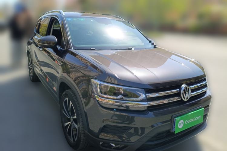 Used Volkswagen Tharu 2020 280TSI Two-Wheel Drive Luxury Edition China VI Standard Front Right 45 Deg