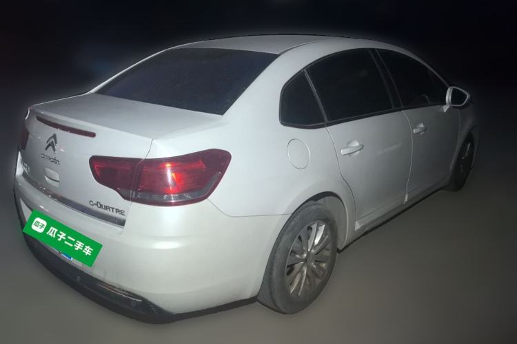 Used Citroen C-Quatre 2016 Classic Sedan 1.6L Automatic Prestige Model Rear Right 45 Deg