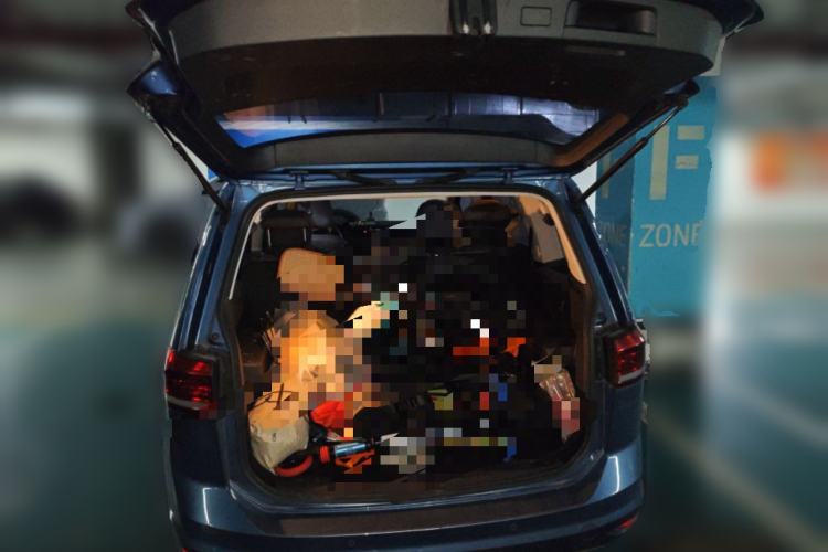 Used Volkswagen Touran 2018 Volkswagen Touran L 280TSI DSG Comfort Edition 7 Seats China V Emission Standard Trunk