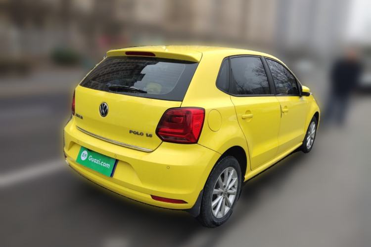Used Volkswagen Polo 2014 1.6L Automatic Luxury Edition Rear Right 45 Deg