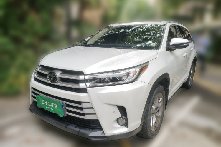Used Toyota Highlander 2018 2.0T Four-Wheel Drive Luxury Version 7 Seats China VI Standard