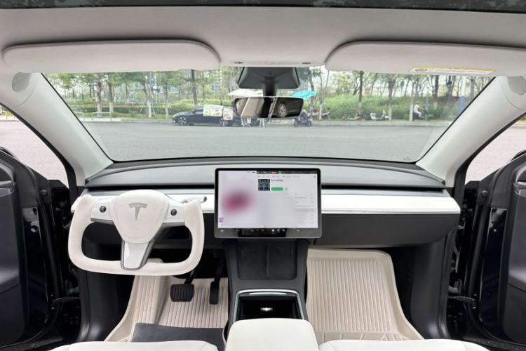 Used Tesla Model Y 2021 Standard Range Rear-Wheel Drive Version Interior 3