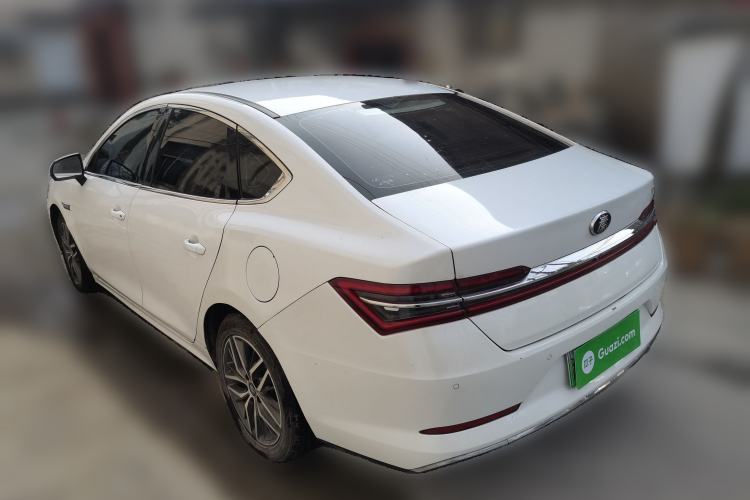 Used BYD Qin Pro New Energy 2019 DM Super Edition 1.5TI Automatic Smart Connect Speedy Model China VI Standard Rear Left 45 Deg
