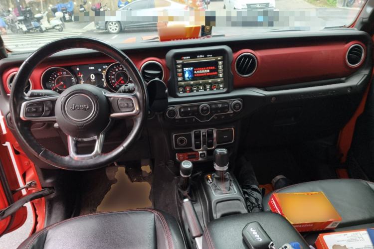 Used Jeep Wrangler 2019 2.0T Rubicon Four-Door Version China VI Emission Standard
