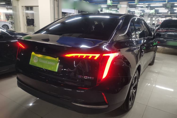 Used Hongqi E-QM5 2021 Charging Version Flagship Edition Rear Right 45 Deg