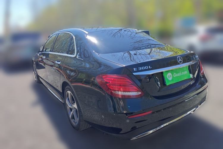 Used Mercedes-Benz E-Class 2017 E 300 L Sporty and Stylish Model Rear Left 45 Deg