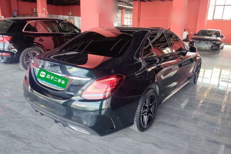 Used Mercedes-Benz C-Class 2021 C 260 L Sport Edition Star Collection Rear Right 45 Deg