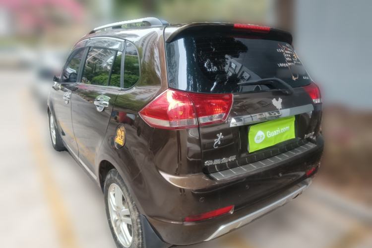 Used Jinbei Zhishang S30 2014 1.5L Manual Elite Model Rear Left 45 Deg