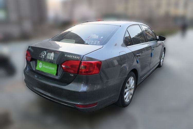 Used Volkswagen Sagitar 2012 1.4TSI Automatic Luxury Edition Rear Right 45 Deg