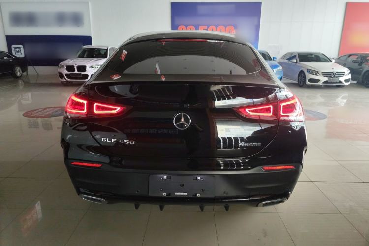 Used Mercedes-Benz GLE 2022 GLE 450 4MATIC Coupe SUV Fashion Model Rear