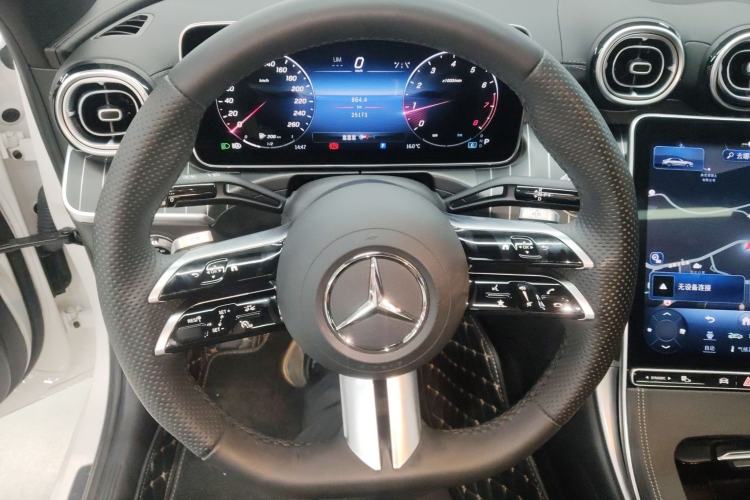 Used Mercedes-Benz C-Class 2024 Second Facelift C 260 L Sport Edition Steering Wheel