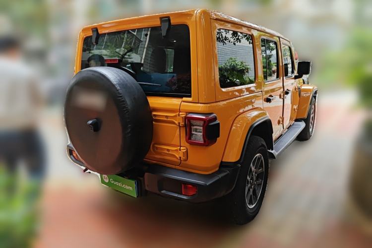 Used Jeep Wrangler 2021 2.0T 80th Anniversary Edition Rear Right 45 Deg